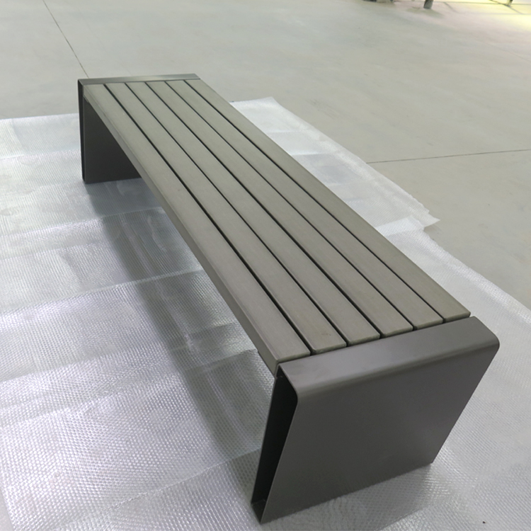 Những thanh gỗ composite công viên công cộng dài hiện đại cho băng ghế dự bị 6ft