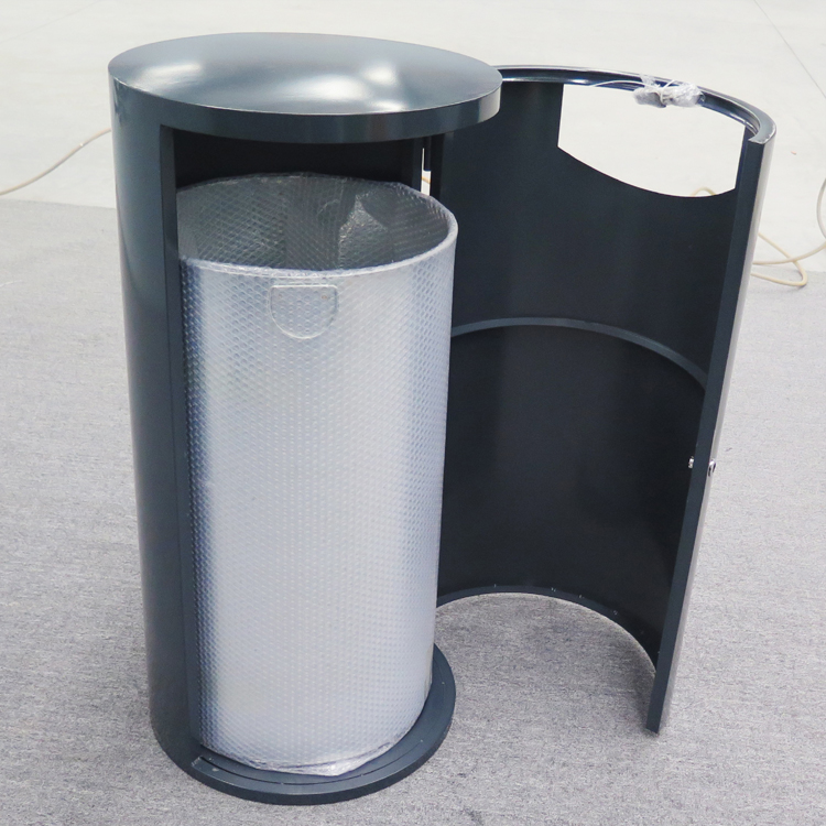 HBS351 steel trash can (3)